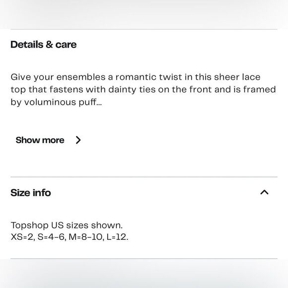 Lace sheer tie front cover/top - Picture 7 of 8